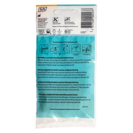 TePe Mellanrumsborste Original 0,7 mm Gul 8 st