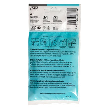 TePe Mellanrumsborste Original 1,3 mm Grå 8 st