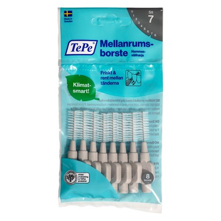 TePe Mellanrumsborste Original 1,3 mm Grå 8 st