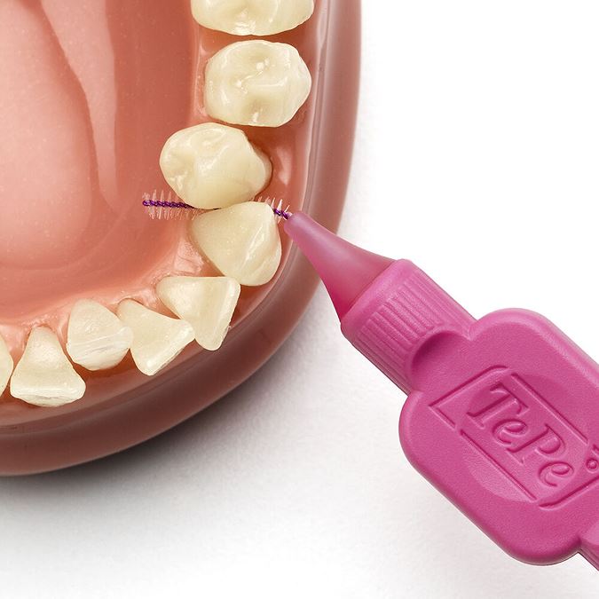 TePe Mellanrumsborste Original 0,4 mm Rosa 8 st
