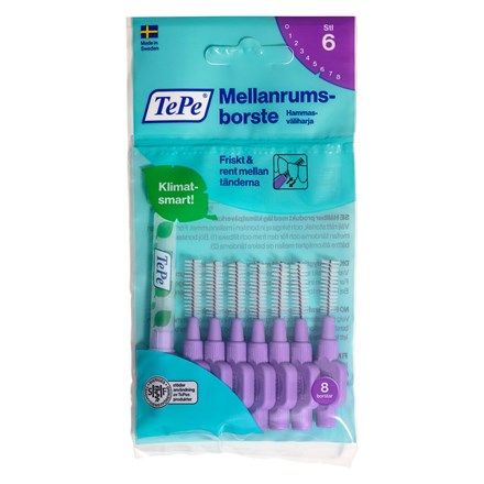TePe Mellanrumsborste Original 1,1 mm Lila 8 st